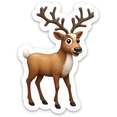 Reindeer  sticker