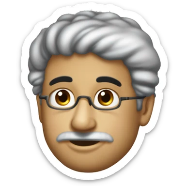 Quiero que me crees un emeji de un pintor auctriaco que llega a ser lidel mundial  sticker