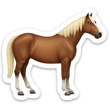 Horse sticker