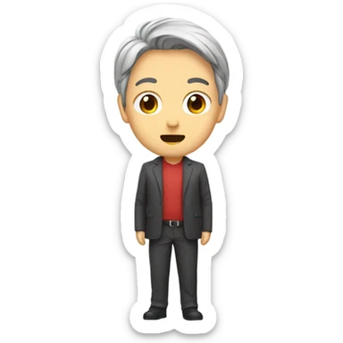 Goji satoru  sticker