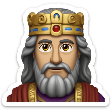 the 7th century byzantine emperor Maurice sticker