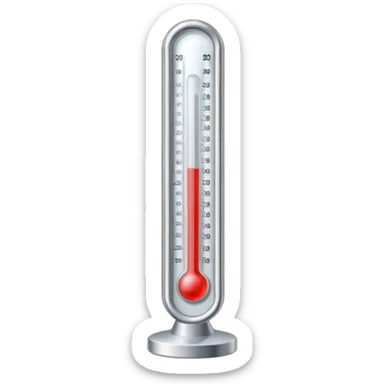 thermometer sticker