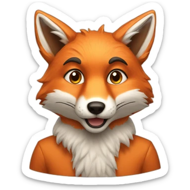 Fox cite sticker