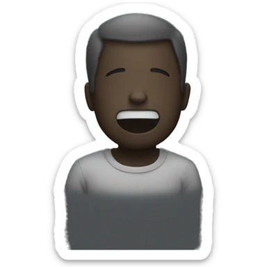 Soul leaving body sticker