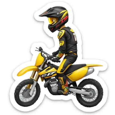 Motocross sticker