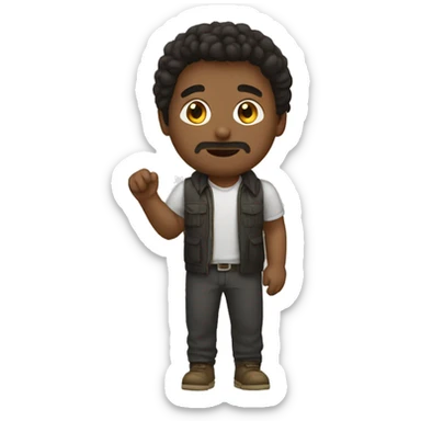 culturista lesionado sticker