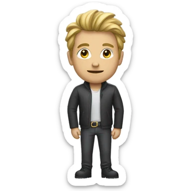 Homme qui perd son argent  sticker