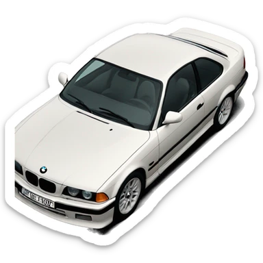 BMW E36 Coupé sticker