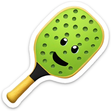 Pickleball sticker