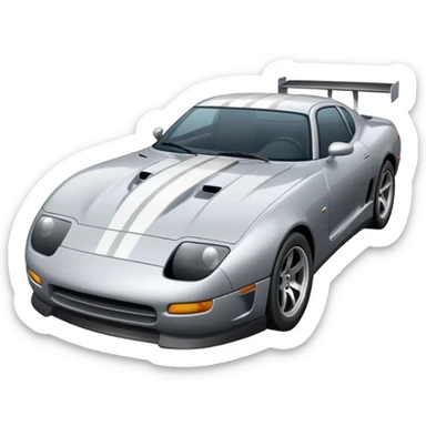 Fast and furious car sticker