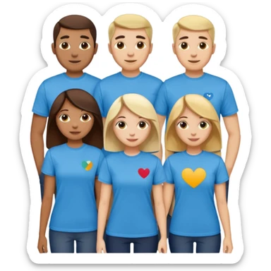 club tshirts sticker