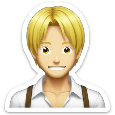 sanji one piece sticker