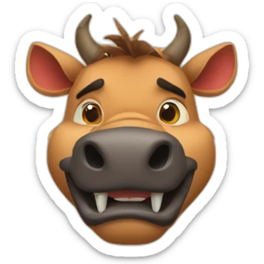 Pumba sticker