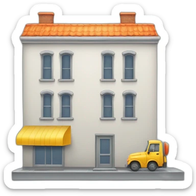 Salle de gaz sticker