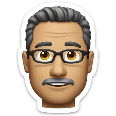 Un hombre disfrazado del tumi sticker