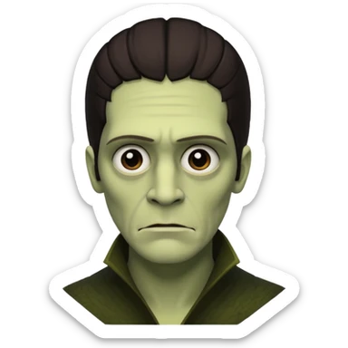 Mary shelley's frankenstein sticker