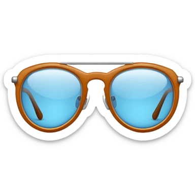 moroccan glasses sticker