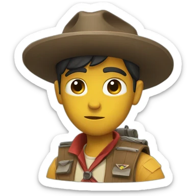 scout tf2 sticker