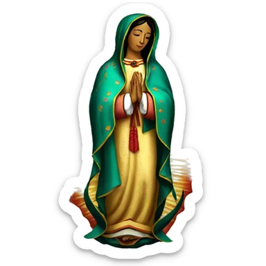 Lady Guadalupe  sticker