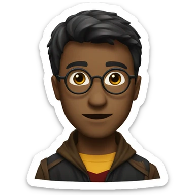 harry potter leter sticker