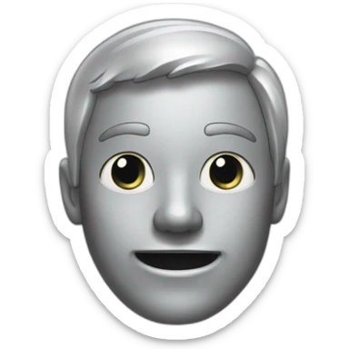 dirty lighty bent silver foil sticker