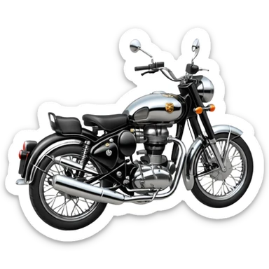 Royal Enfield sticker