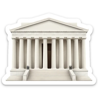 Lincoln Memorial sticker