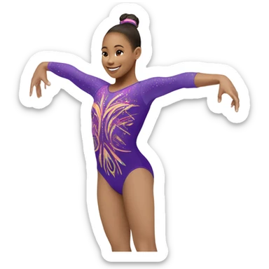 ￼ gymnastics leotard sticker