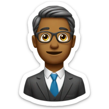 sandem head future banker sticker