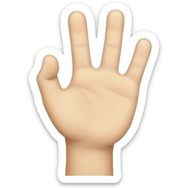  hand on forhead  sticker