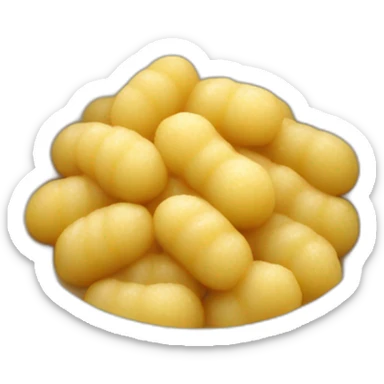 a single gnocchi sticker