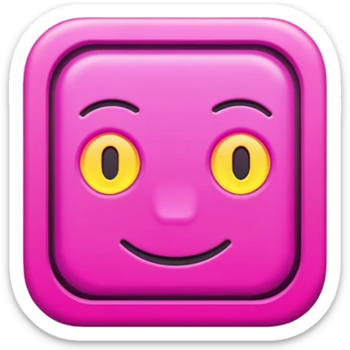 pink text 18+ sticker