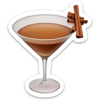 cinnamon martini  sticker