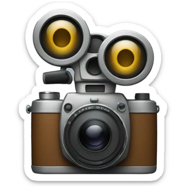 film camera sticker