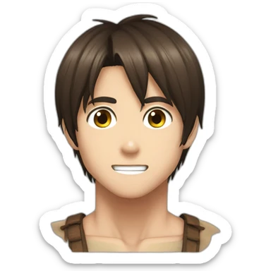 eren tue titan sticker