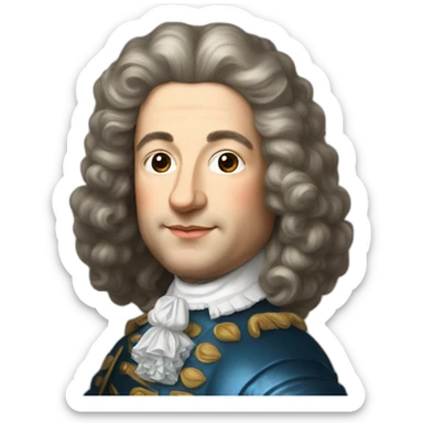Louis XIV sticker