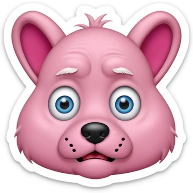 courage the cowardly dog sticker