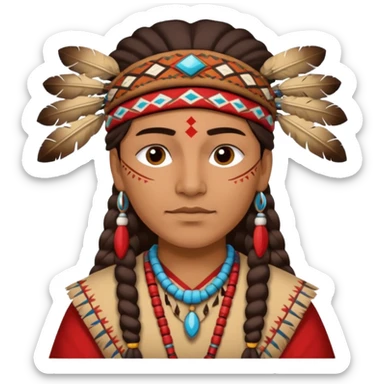 Cherokee Indian sticker