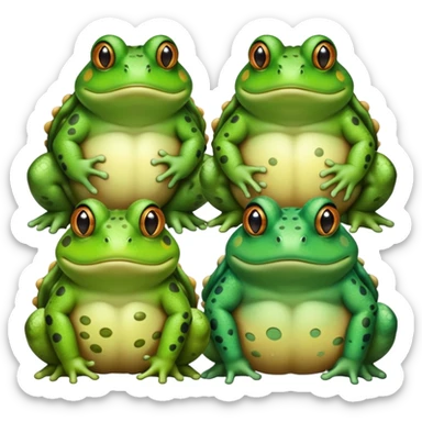 Gang of Toads sticker
