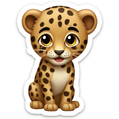 Lepord sticker