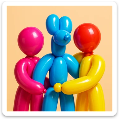 group of people sticker