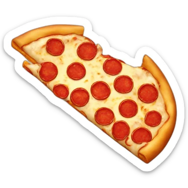 Pizza sticker
