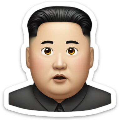 Kim Jong un sticker