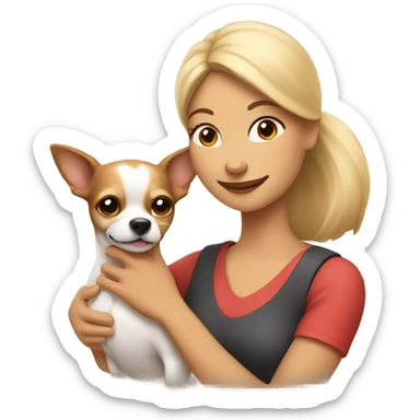 Love wife Chihuahua  sticker