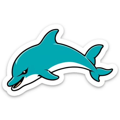 Miami dolphins  sticker