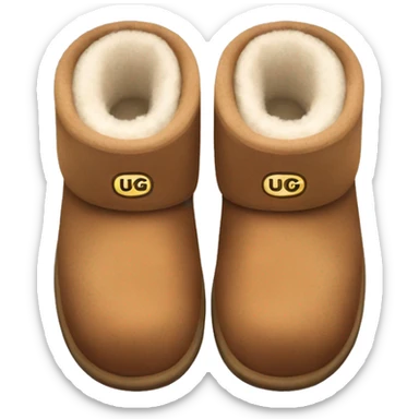 UGG slippers  sticker
