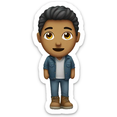 A person missing a foot sticker