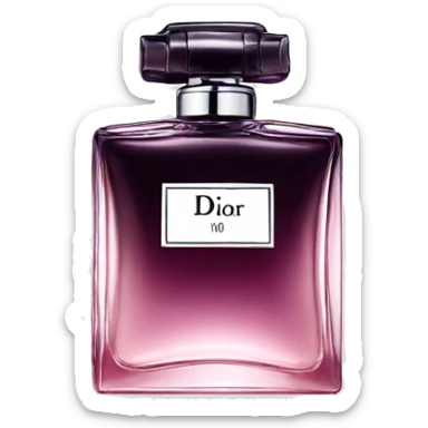 Dior perfume sticker