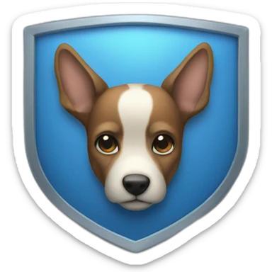 Blue tick badge for official  sticker