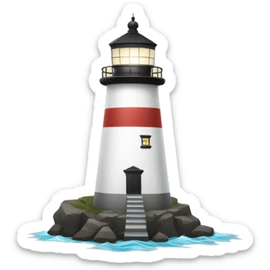 Lighthouse sticker